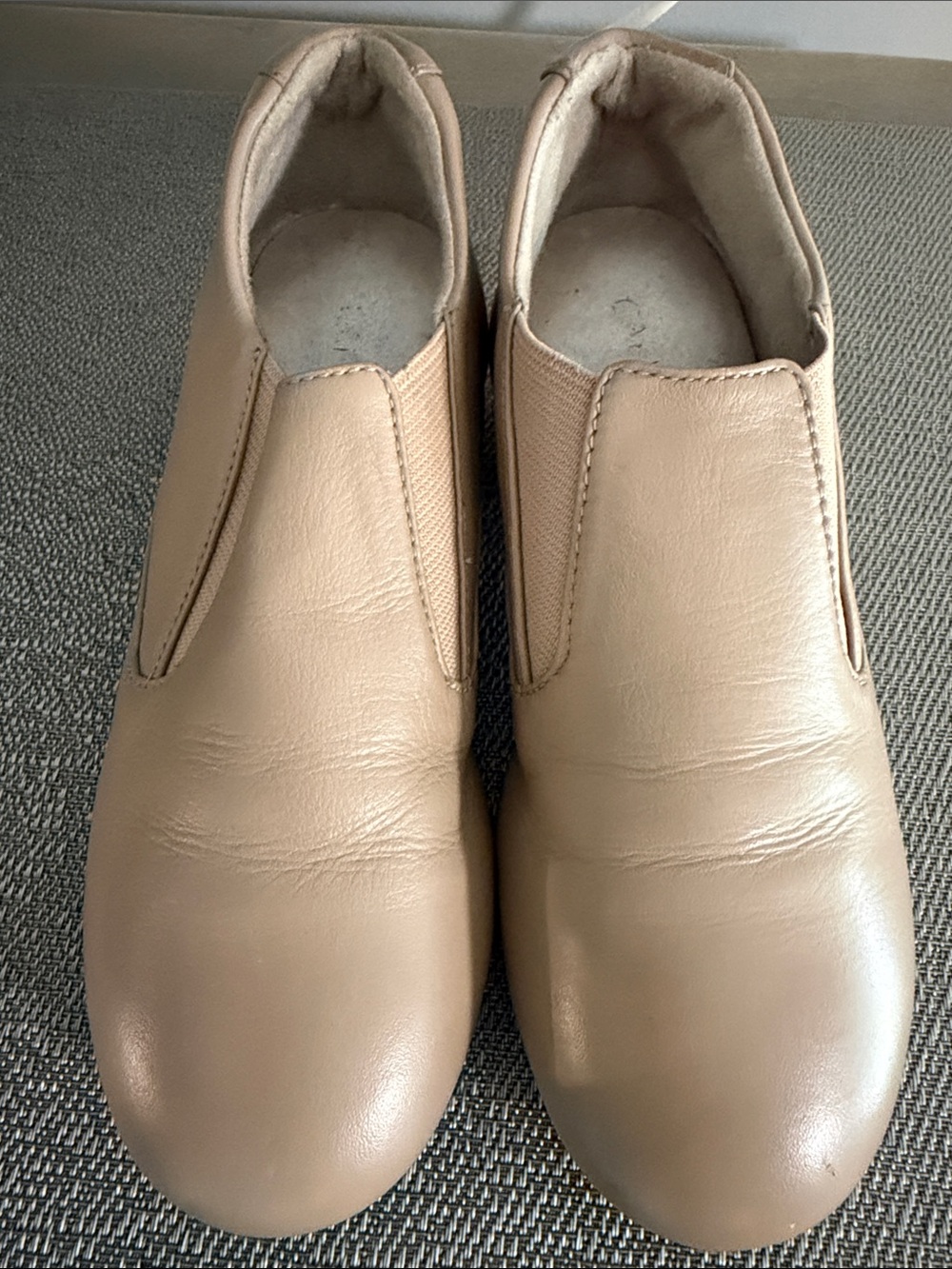 Capezio Women's Slip-On Flats in Tan